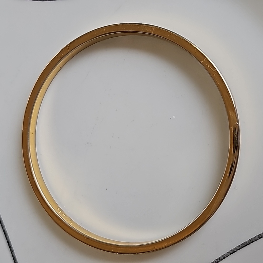 Monet Gold Tone Bangle